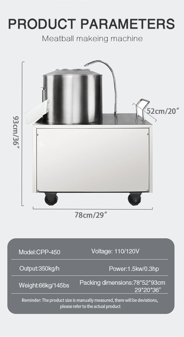 Fully automatic commercial sweet potato taro potato peeling and peeling machine