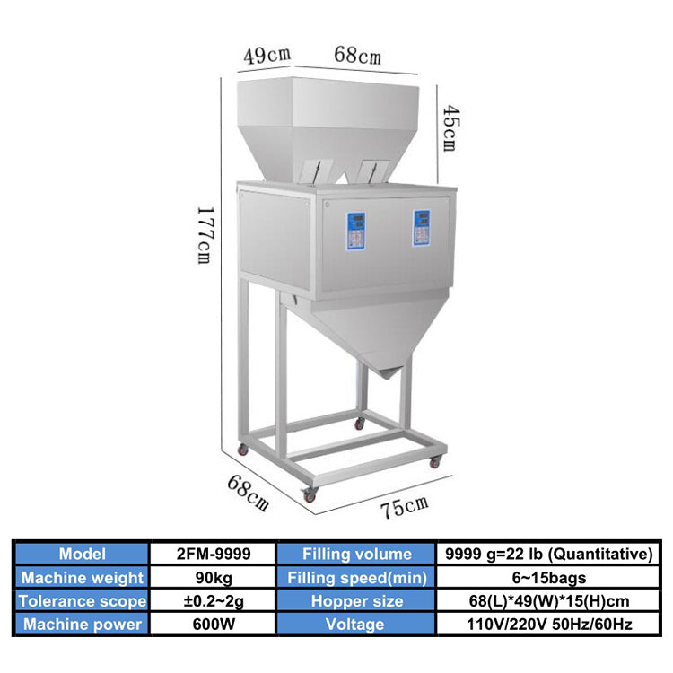 weigh filler machine