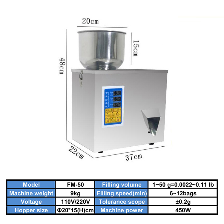 weigh filler machine